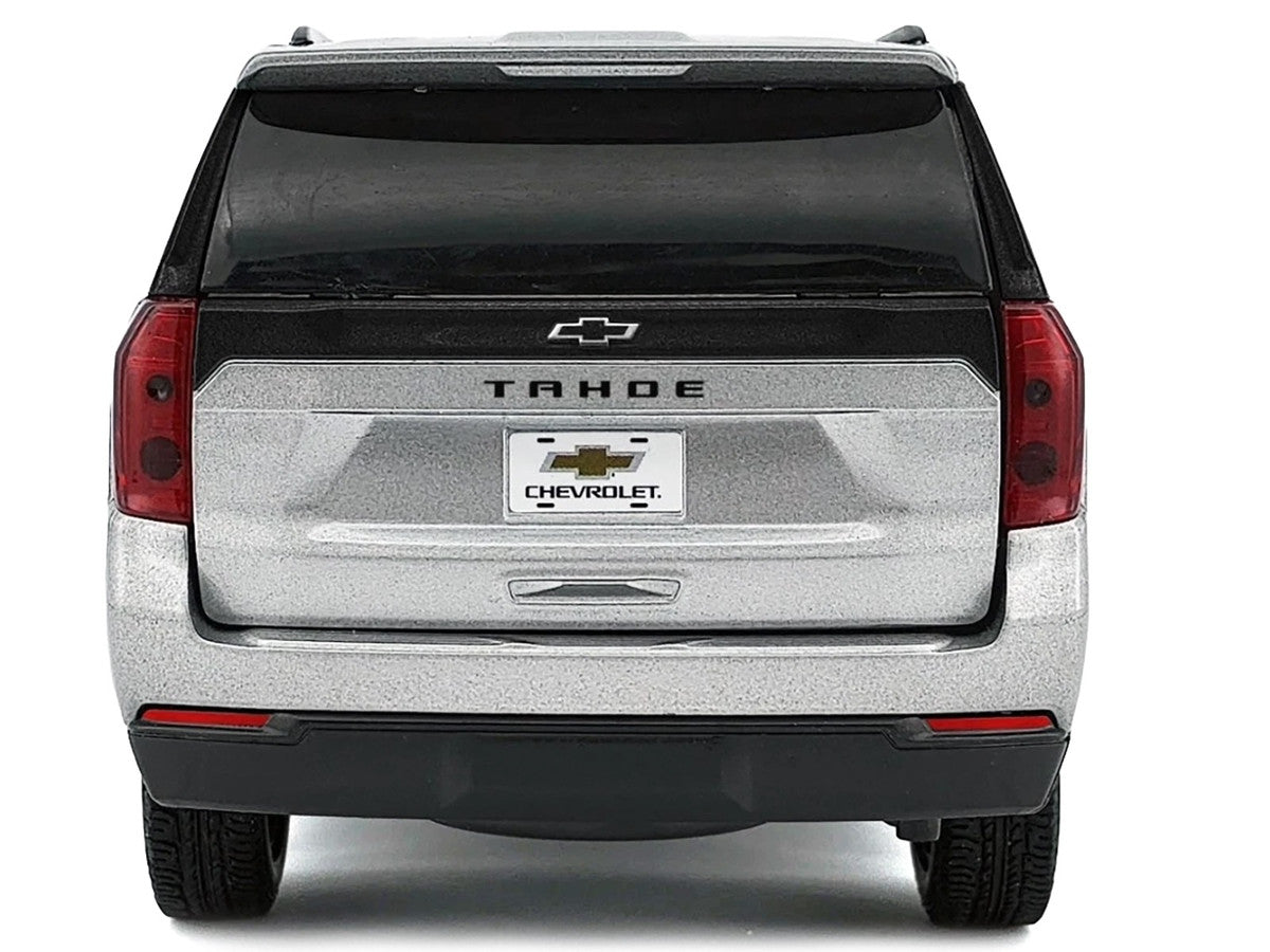2025 Chevrolet Tahoe Z71 Gray Metallic "Timeless Legends" Series 1/24 Diecast Model Car by Motormax LuxuryLifeWay Online Store