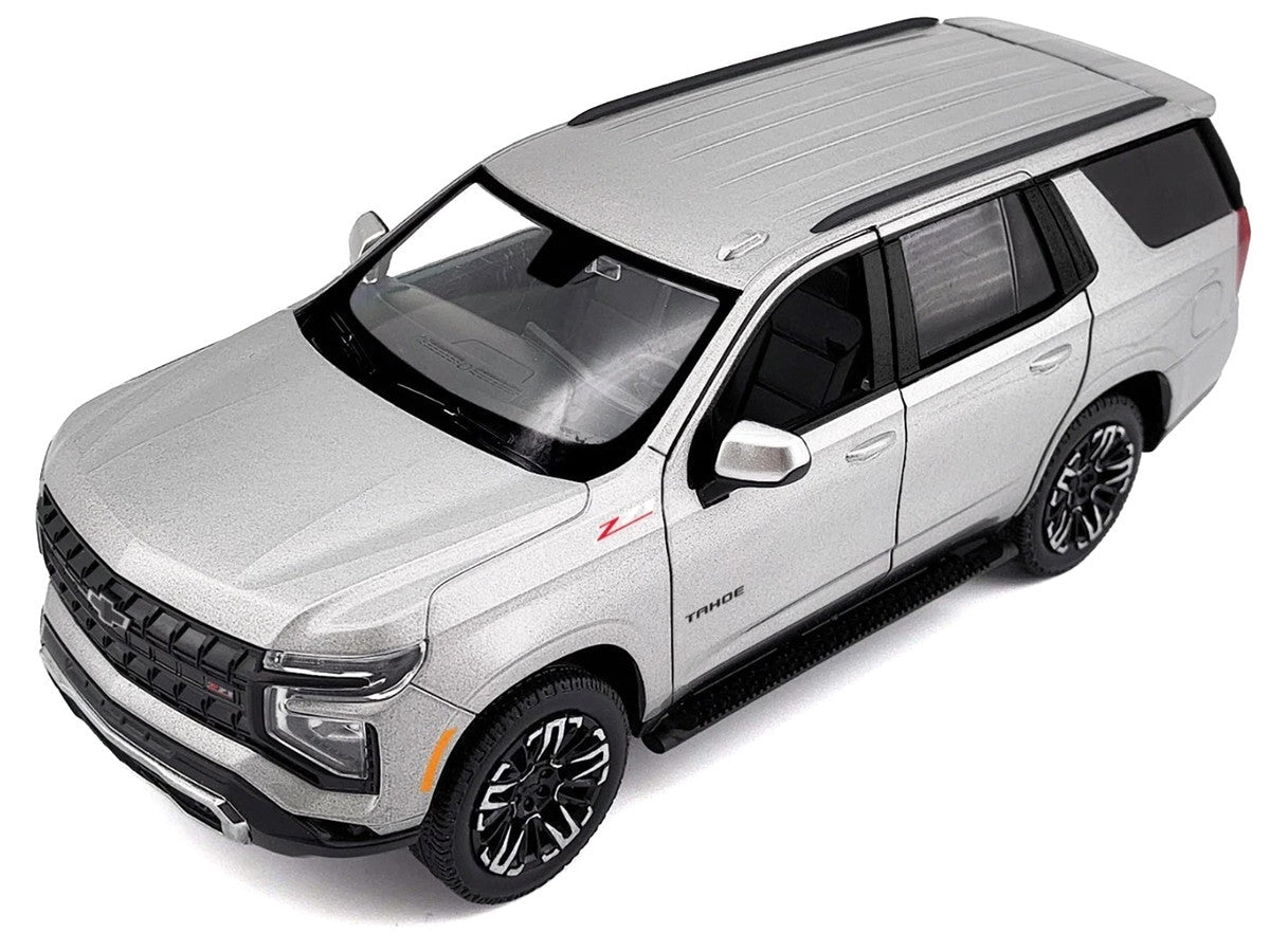 2025 Chevrolet Tahoe Z71 Gray Metallic "Timeless Legends" Series 1/24 Diecast Model Car by Motormax LuxuryLifeWay Online Store