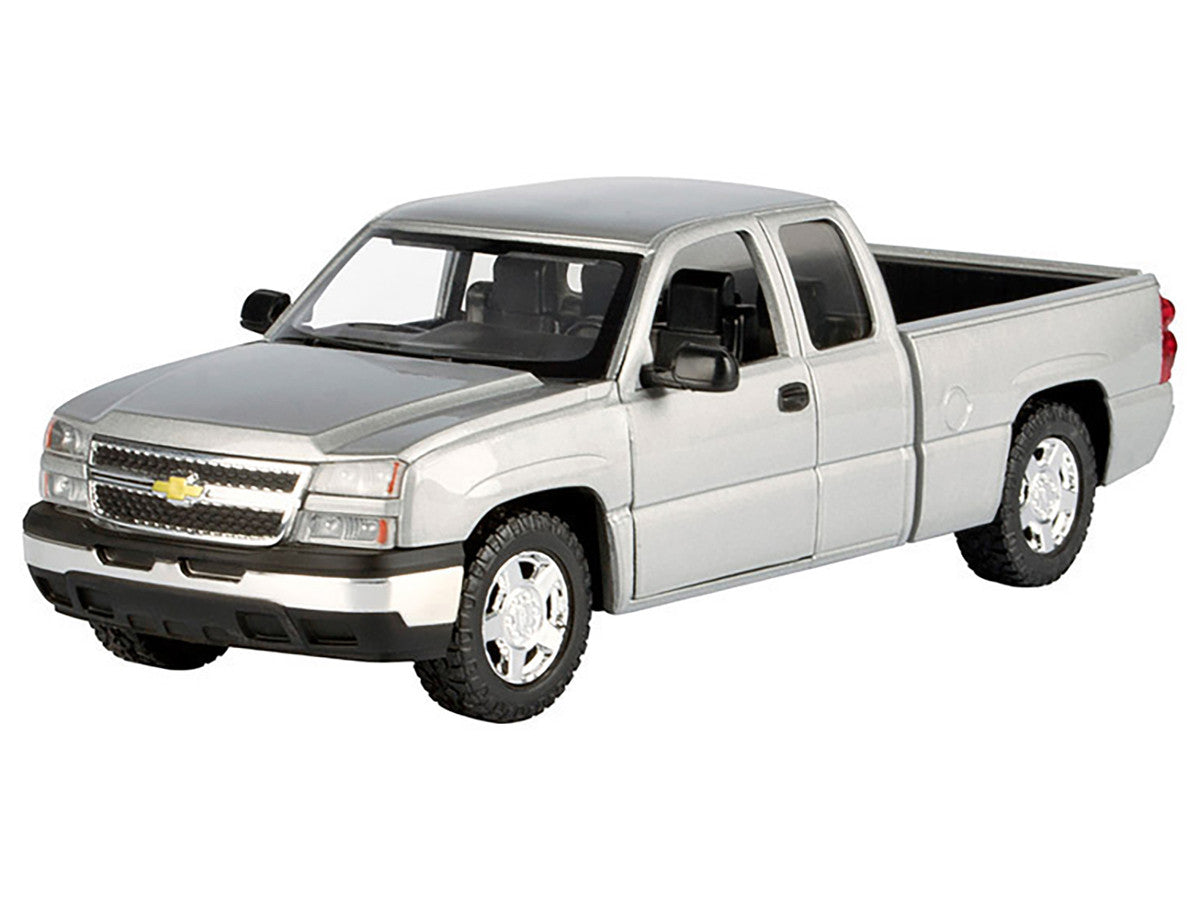 2006 Chevrolet Silverado 1500 Pickup Truck Gray Metallic "Timeless Legends" Series 1/25 Diecast Model Car by Motormax LuxuryLifeWay Online Store
