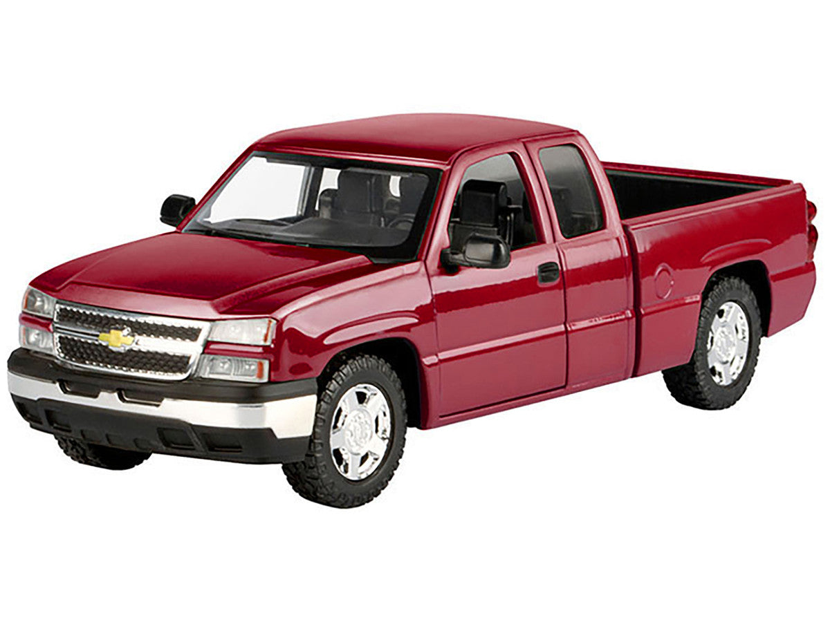 2006 Chevrolet Silverado 1500 Pickup Truck Red Metallic "Die-Cast Collection" Series 1/25 Diecast Model Car by Motormax LuxuryLifeWay Online Store