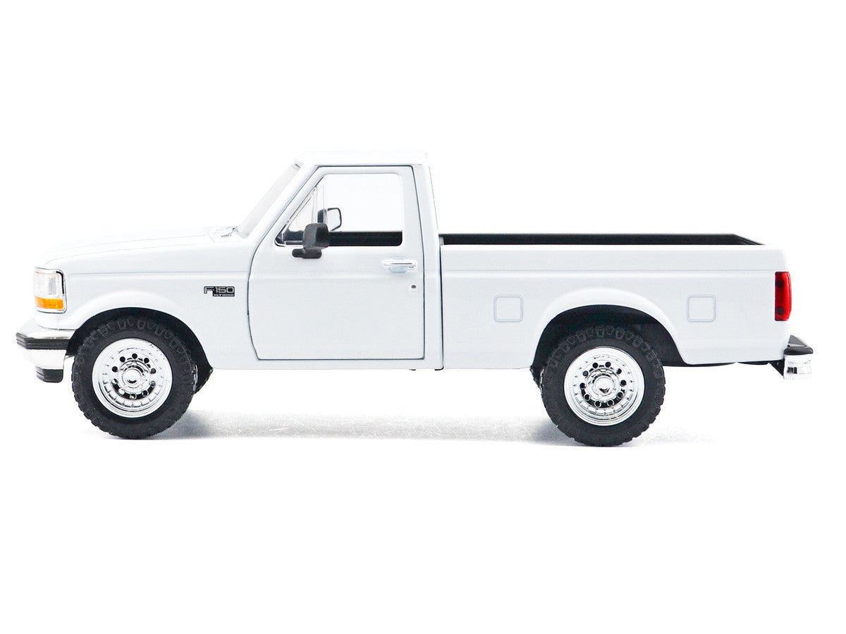 1993 Ford F-150 XLT Pickup Truck White "Timeless Legends" Series 1/24 Diecast Model Car by Motormax LuxuryLifeWay Online Store