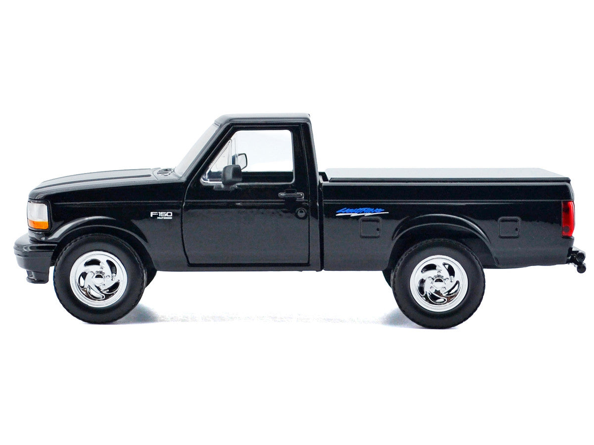1993 Ford F-150 SVT Lightning Pickup Truck Black "Maxx Design" Series 1/24 Diecast Model Car by Motormax LuxuryLifeWay Online Store