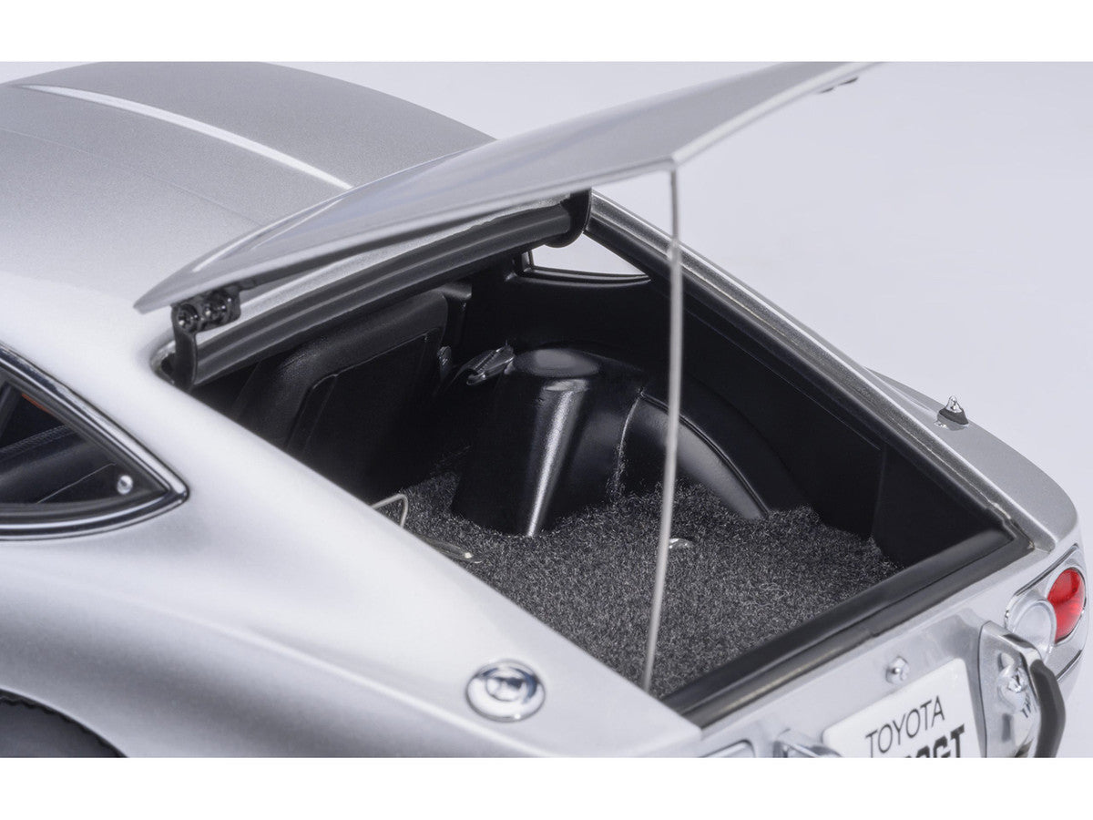 1967 Toyota 2000GT RHD (Right Hand Drive) Silver Metallic 1/18 Model Car by Autoart LuxuryLifeWay Online Store