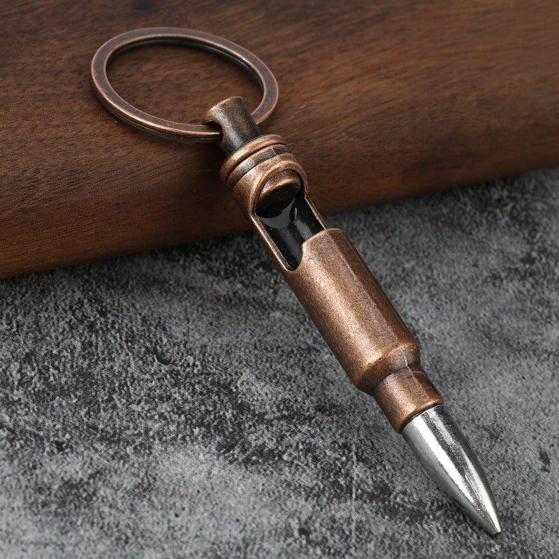 Metal Keychains Bullet Bottle Opener Creative Pendant LadyShow.Store