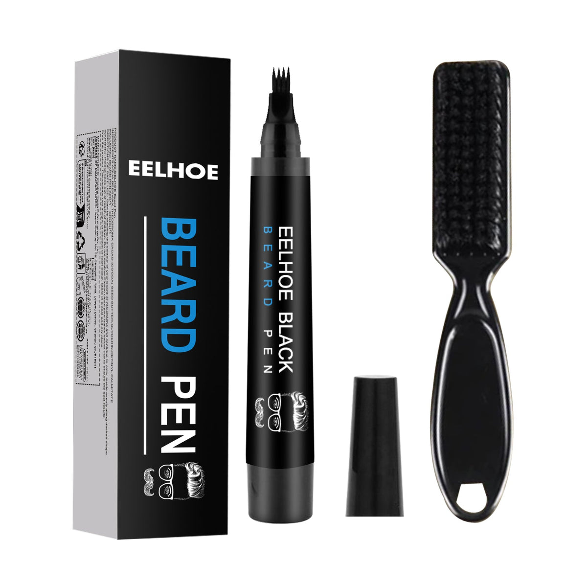 Beard Styling Pen - Black Box Tri Light Beauty