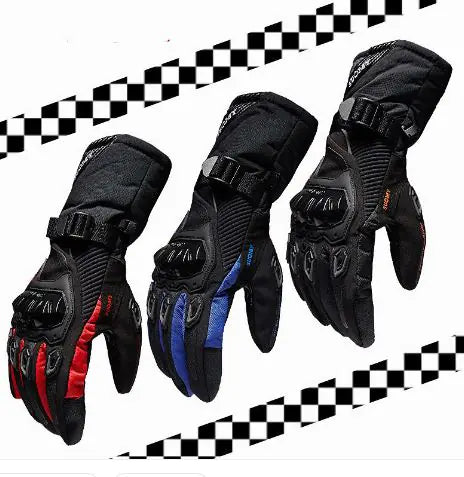 Winter motorcycle gloves