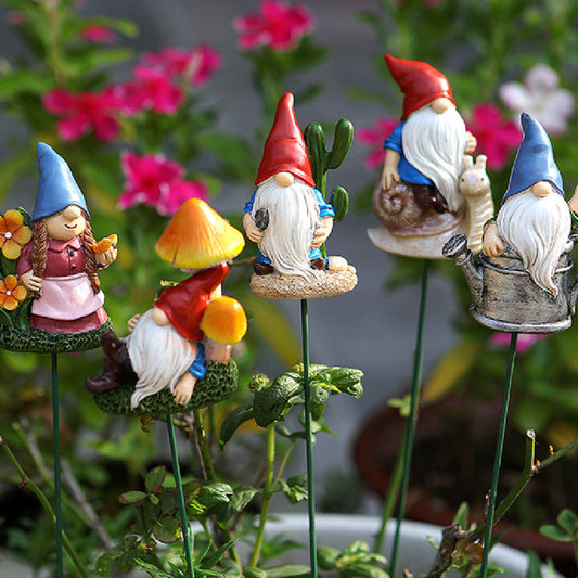 Garden Garden Elf Flowerpot Plug-in CJD