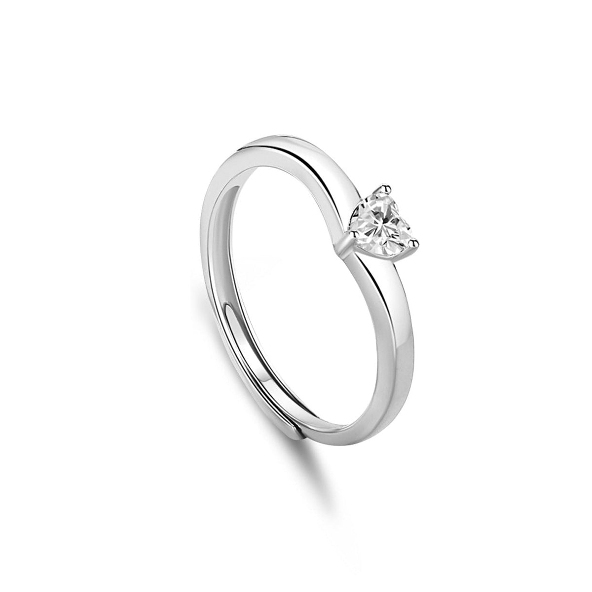 S925 Silver Adjustable Ring For Couples LadyShow.Store