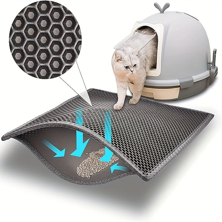 Anti Splash EVA Double-layer Cat Litter Mat Pets Fashion