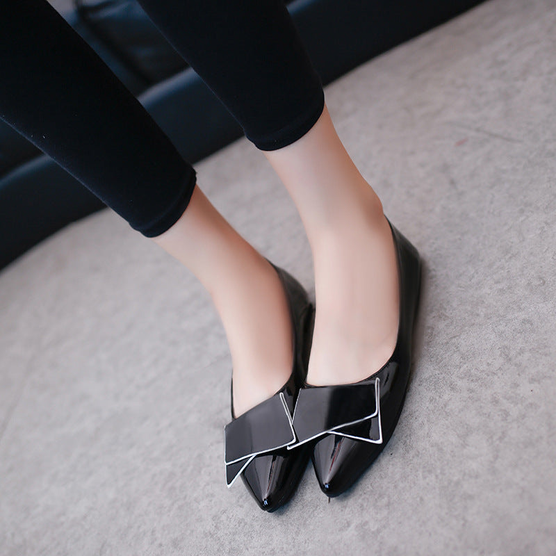 Bowknot Korean Style Flat Shoes for Women LadyShow.Store