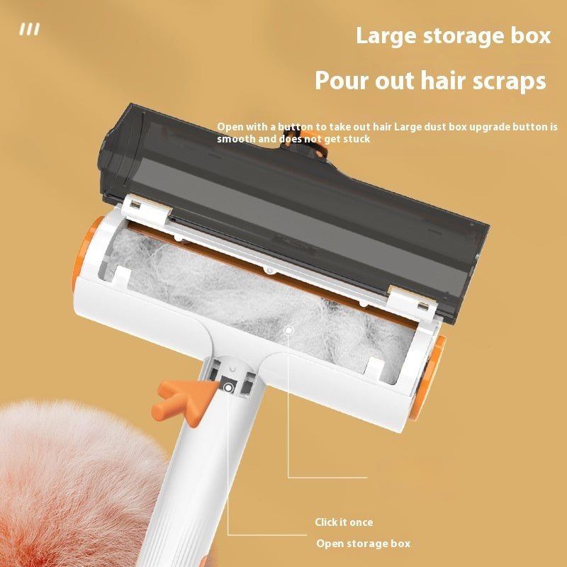 2 In 1 Pet Hair Removal Roller Multifunctional Portable Washable Hair Removal Brush Pet Supplies Pets Fashion