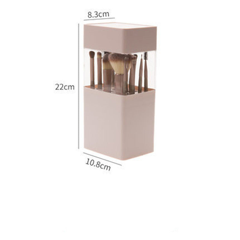 Makeup Brush Storage Box Dustproof Powder Brush Eyeshadow Brush CJD2