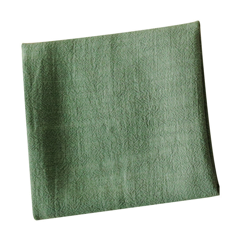 Plain Cotton Linen Cloth Art Home Kitchen Napkins PearlNestDecor.com