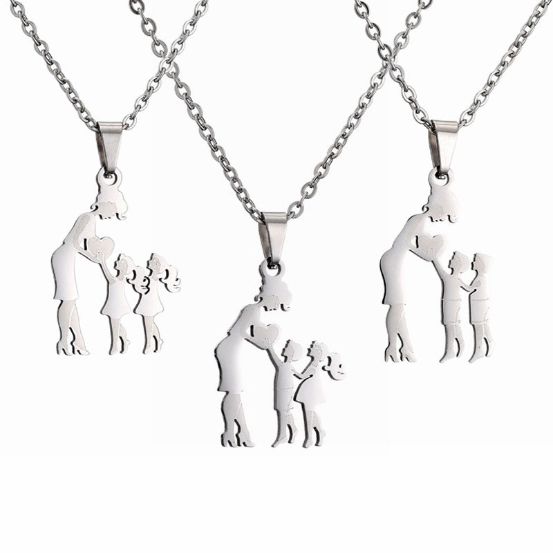 DIY Mother-Daughter Pendant Necklace for Mother's Day LadyShow.Store