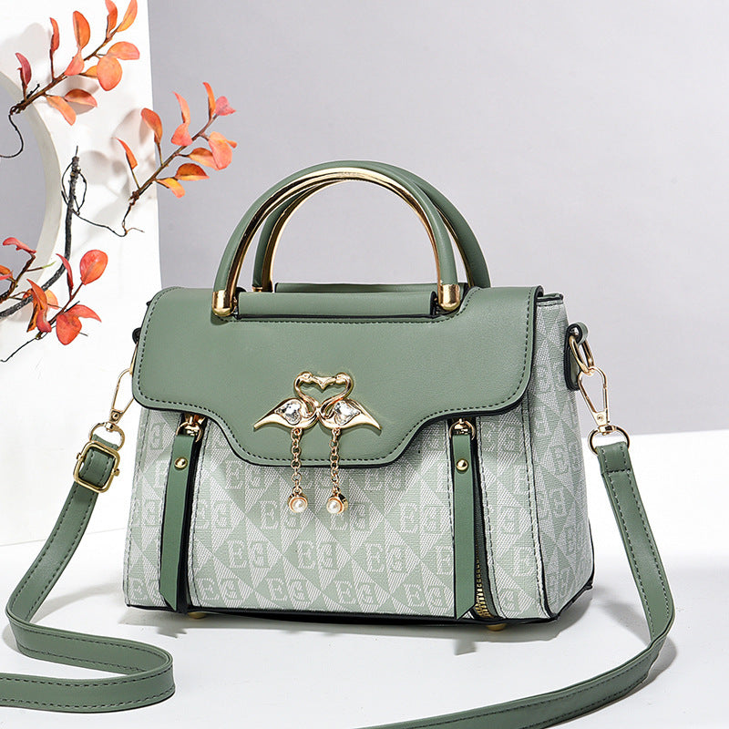 Womens Stylish Versatile Tote Shoulder And Crossbody Bag LadyShow.Store