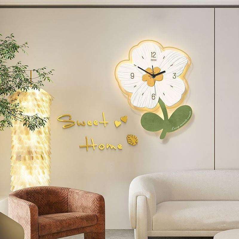 Ins Wall Clock Living Room Creative Modern PearlNestDecor.com