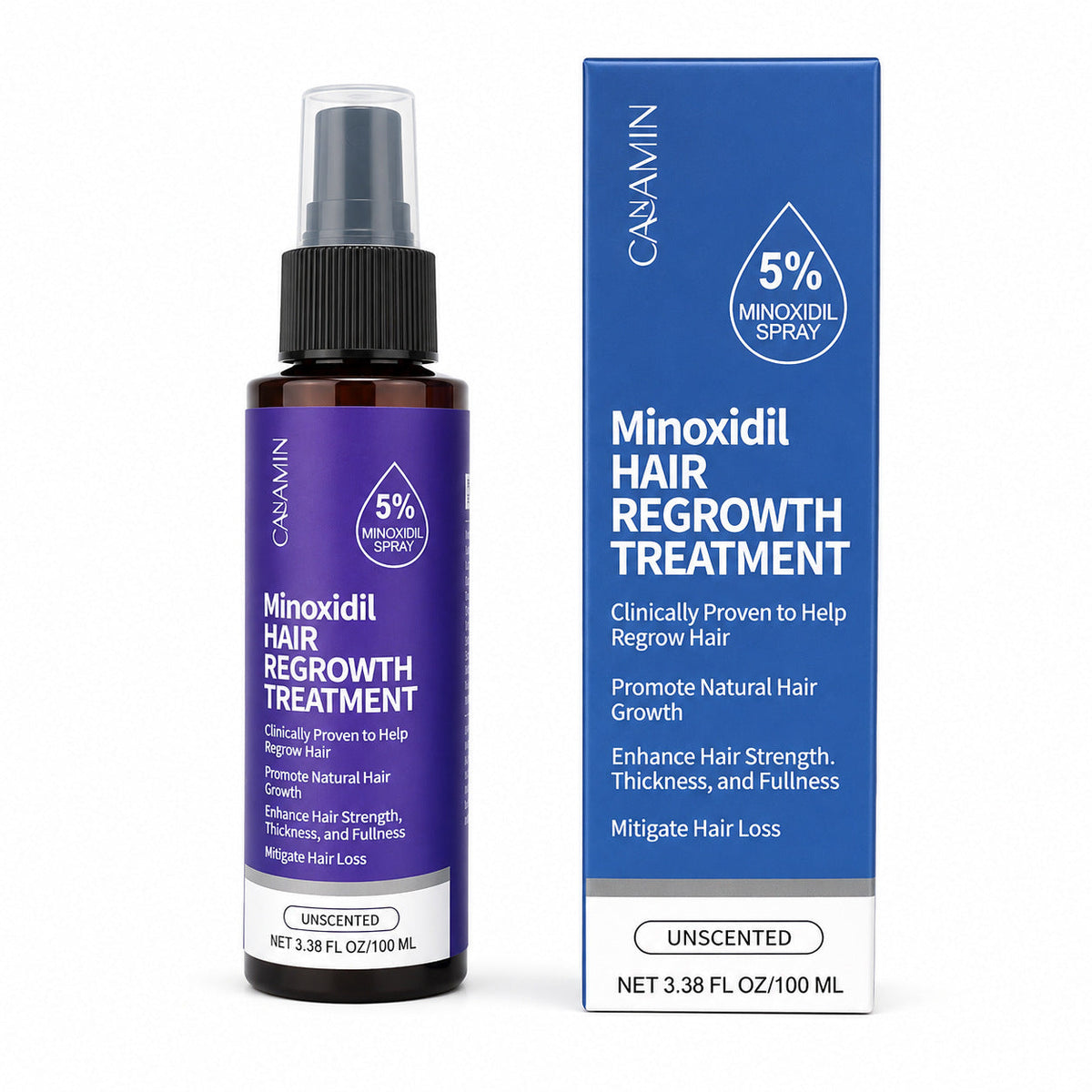 CANAMIN Minoxidil Hair Care Spray Tri Light Beauty