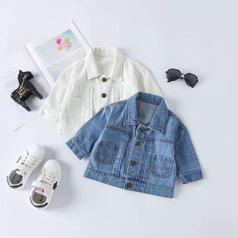 Flaming Children's Denim Jacket Pi-Mart