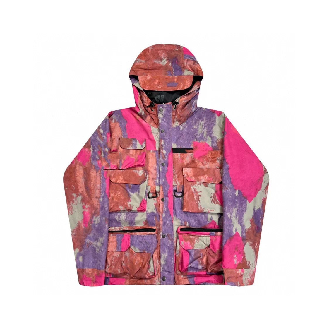 Stitching Nylon Stand Collar Shell Jacket Waterproof Windproof Jacket Best YouTube Store