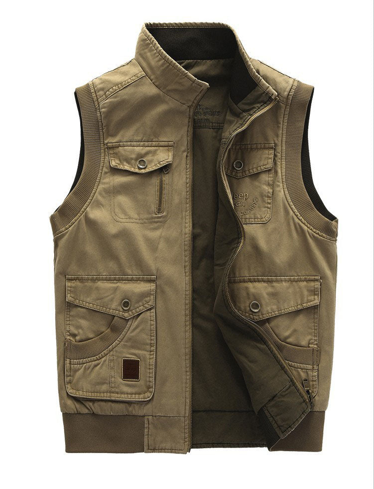 Double-sided Waistcoat Waistcoat Custom Vest Men's Clothing Best YouTube Store