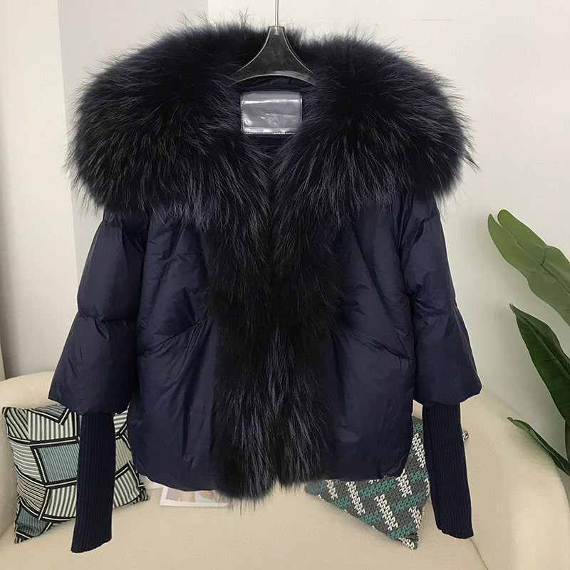 White Duck Down Jacket Niche Design Women's Clothing Best YouTube Store