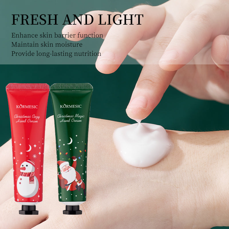 KORMESIC Christmas Cosy Hand Cream For Foreign Trade 30g Tri Light Beauty