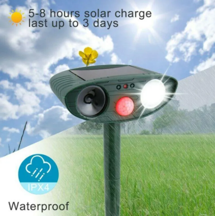 Solar-powered Animal Repeller Best YouTube Store