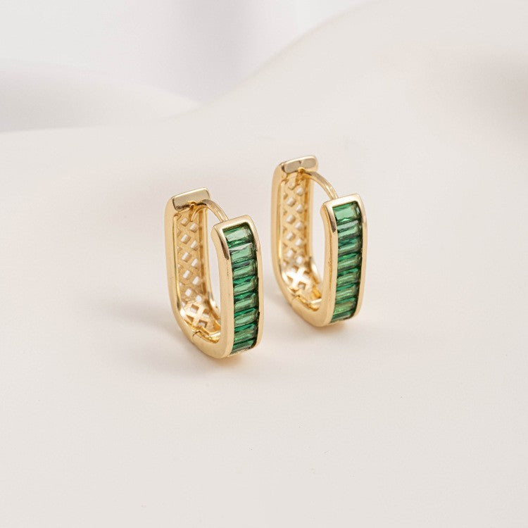 Round Earrings Heart-shaped High Sense LadyShow.Store