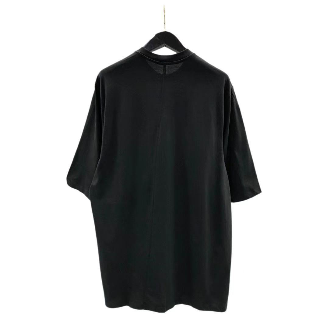 Men's Oversized Gothic Cotton T-Shirt - Summer Streetwear Pi-Mart