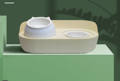 Pet Cat Bowl Ceramic Food Bowl Protect Cervical Spine Food Bowl Food Bowl Pets Fashion