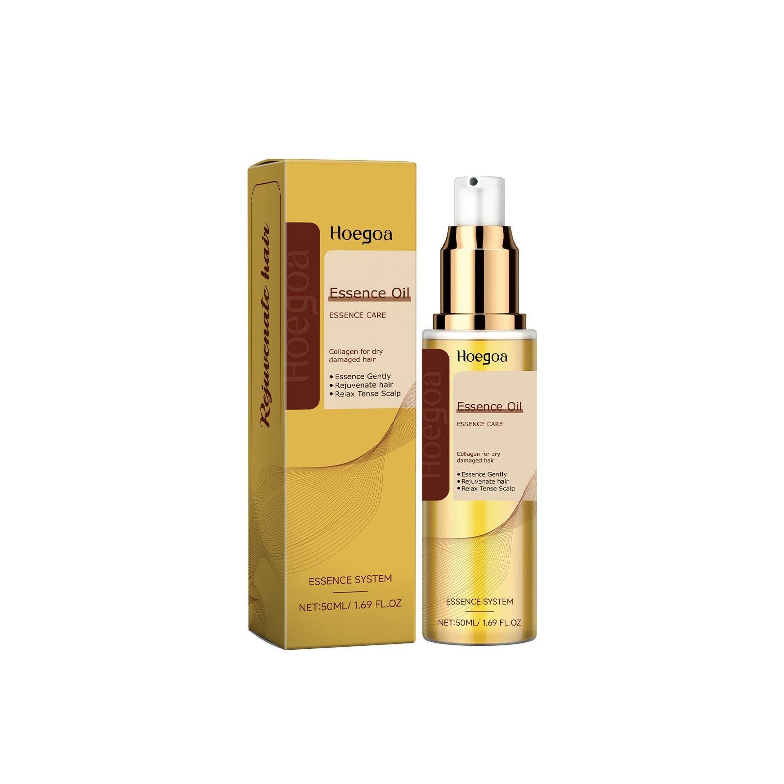Natural Plant Hair Care Oil 50ml Tri Light Beauty