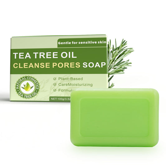 Rounded Corner Tea Tree Soap Tri Light Beauty