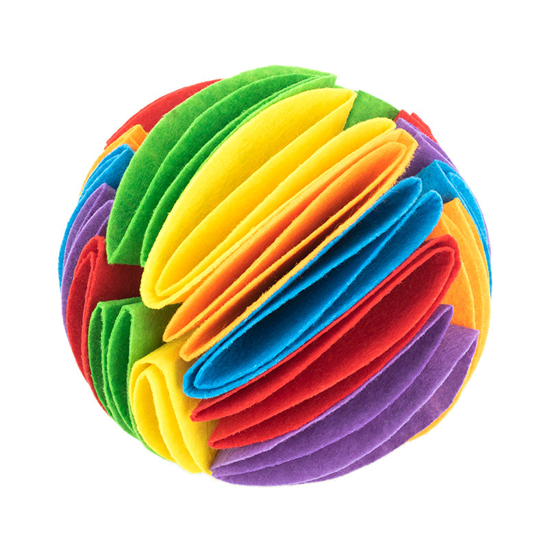 Foldable Dog Snuffle Ball Dog Training Toys Increase IQ Pet Cat Training Games Feeding Intelligence Toy Pets Fashion