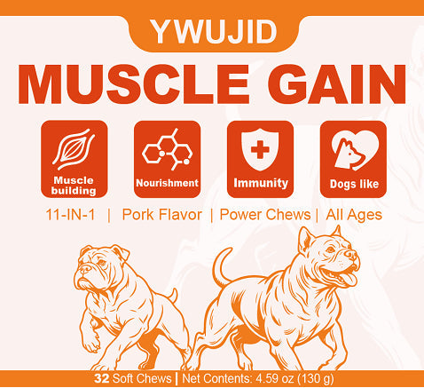 Pet Muscle Increasing Soft Chewable Tablets Pets Fashion