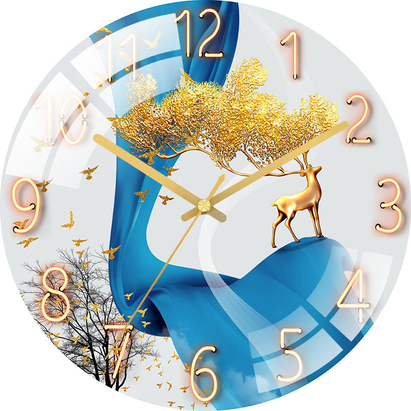 Living Room Home Wall Clock Creative Fashion PearlNestDecor.com
