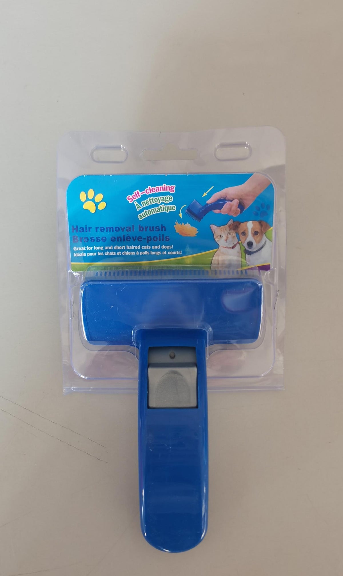 Pet Brush Comb Puppy Dog Cats Self Cleaning Combs Hair Trimmer Grooming Tools for Dog Animals Pet Cleaning Supplies Pets Fashion