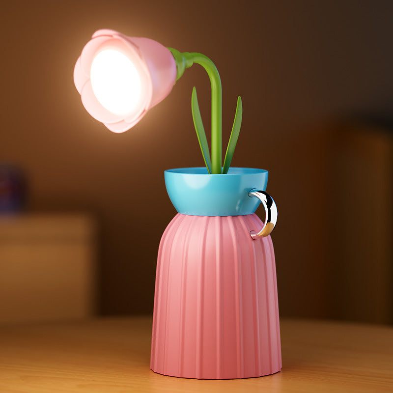 Rose Flower Ambience Lamp PearlNestDecor.com
