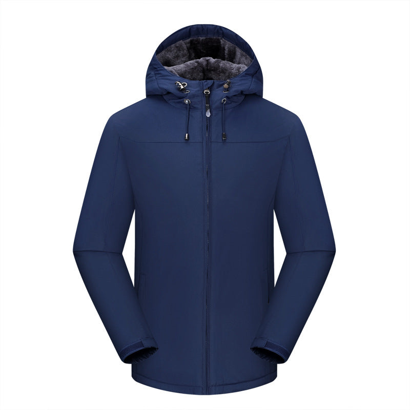 Outdoor Hiking Men's Warm Long-sleeved Jacket CJD