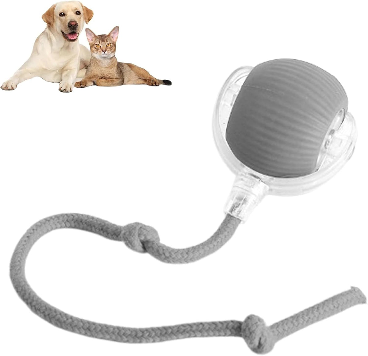 Rolling Ball Ball For Dogs Doggie Ball Interactive Dog Smart Ball Toy Interactive Cat Ball Toy 360  Smart Automatic Rolling Pet Ball Pets Fashion
