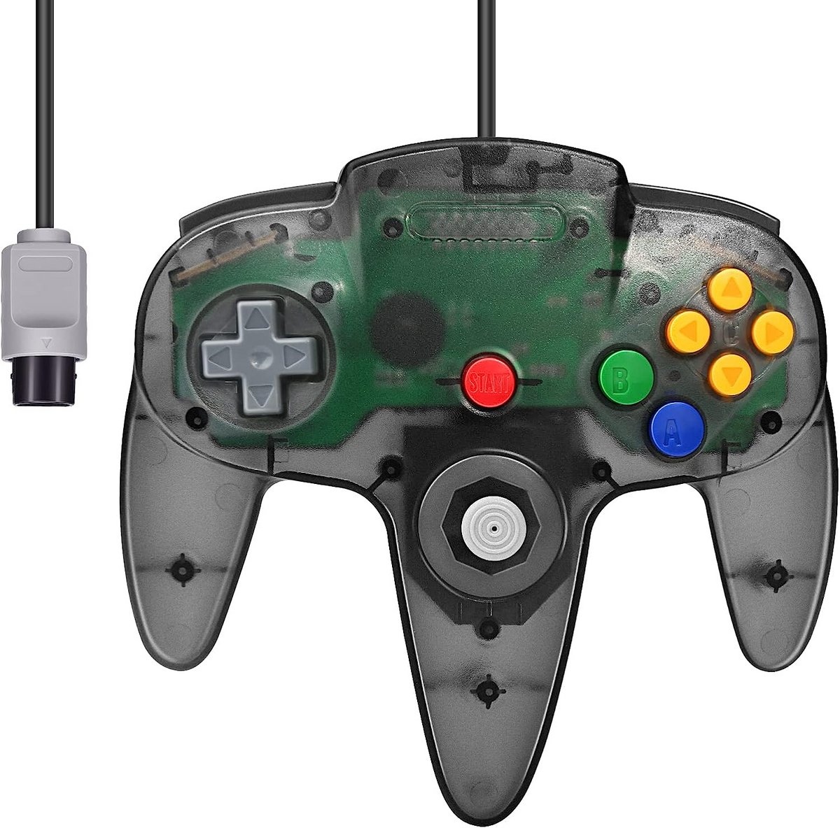 New Wired Controller Joystick Compatible With Nintendo 64 N64 Video Game Console Pi-Mart
