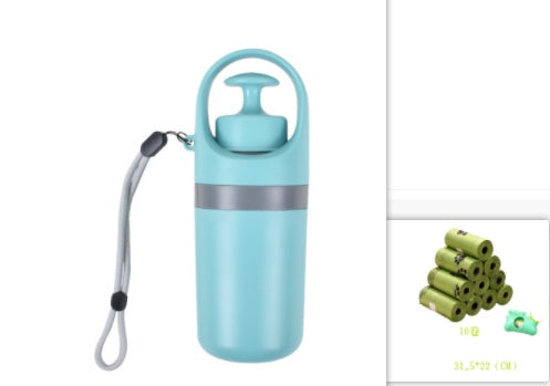 Portable Lightweight Dog Pooper Scooper With Built-in Poop Bag Dispenser Eight-claw Shovel For Pet Toilet Picker Pet Products Pets Fashion
