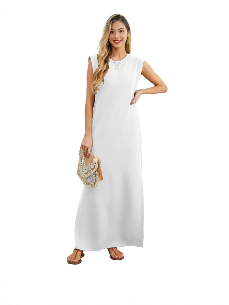 2026 Hot Selling Women's Summer Casual Loose Long Dress NorixaFashion.com
