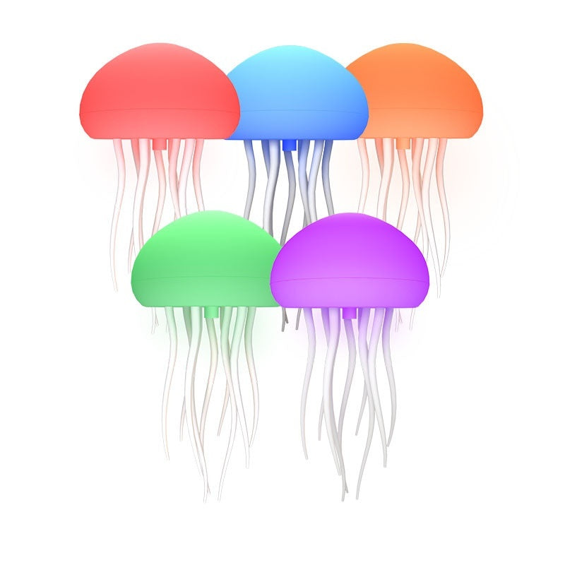 LED Jellyfish Mood Lamp PearlNestDecor.com