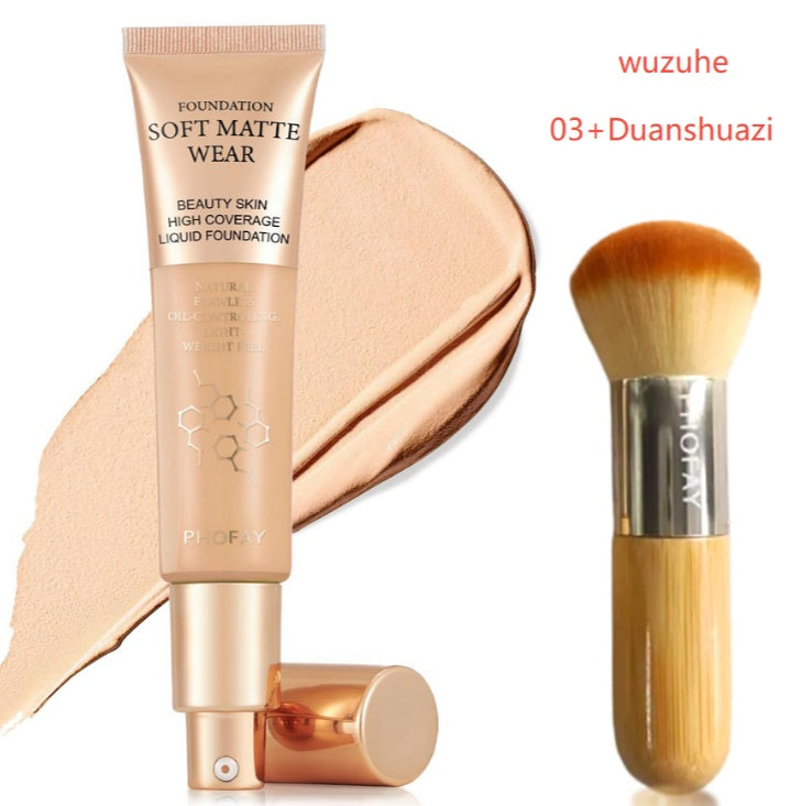 PHOFAY Full Coverage Foundation LadyShow.Store