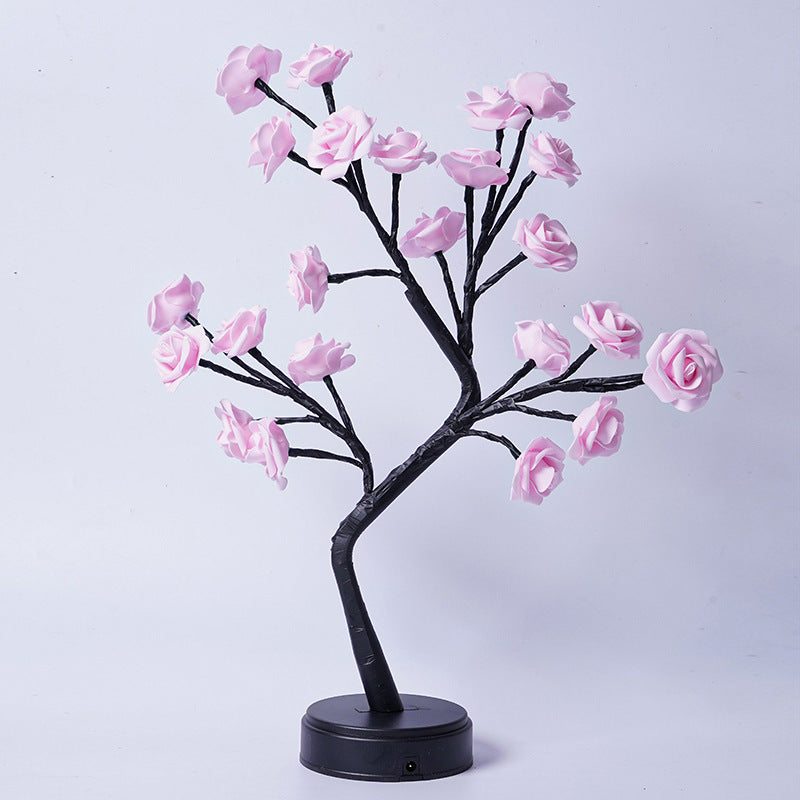 Table Lamp Flower Tree PearlNestDecor.com