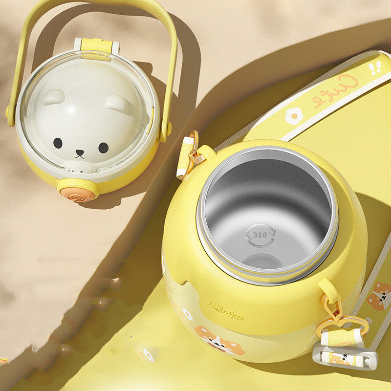 Stainless Steel Children's Kettle With High Beauty PearlNestDecor.com
