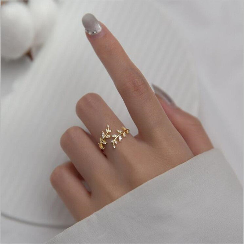 Branch  Ring For Woman Fashion Spring Summer Jewelry CJD2