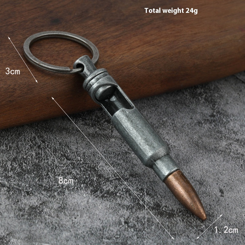 Metal Keychains Bullet Bottle Opener Creative Pendant LadyShow.Store