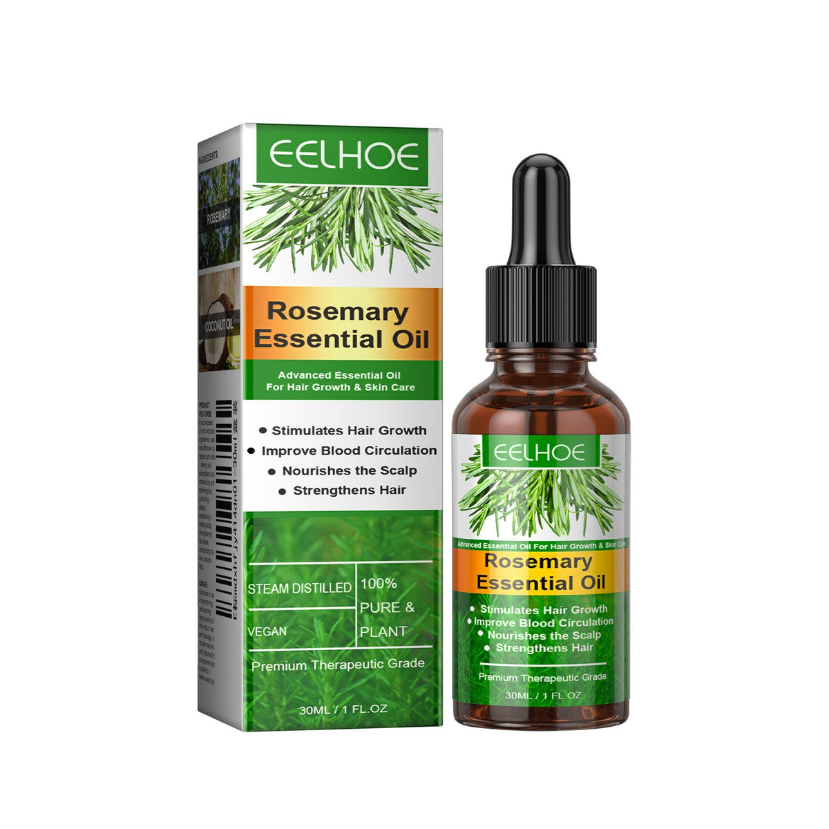Rosemary Essential Oil 30ml 1box Tri Light Beauty