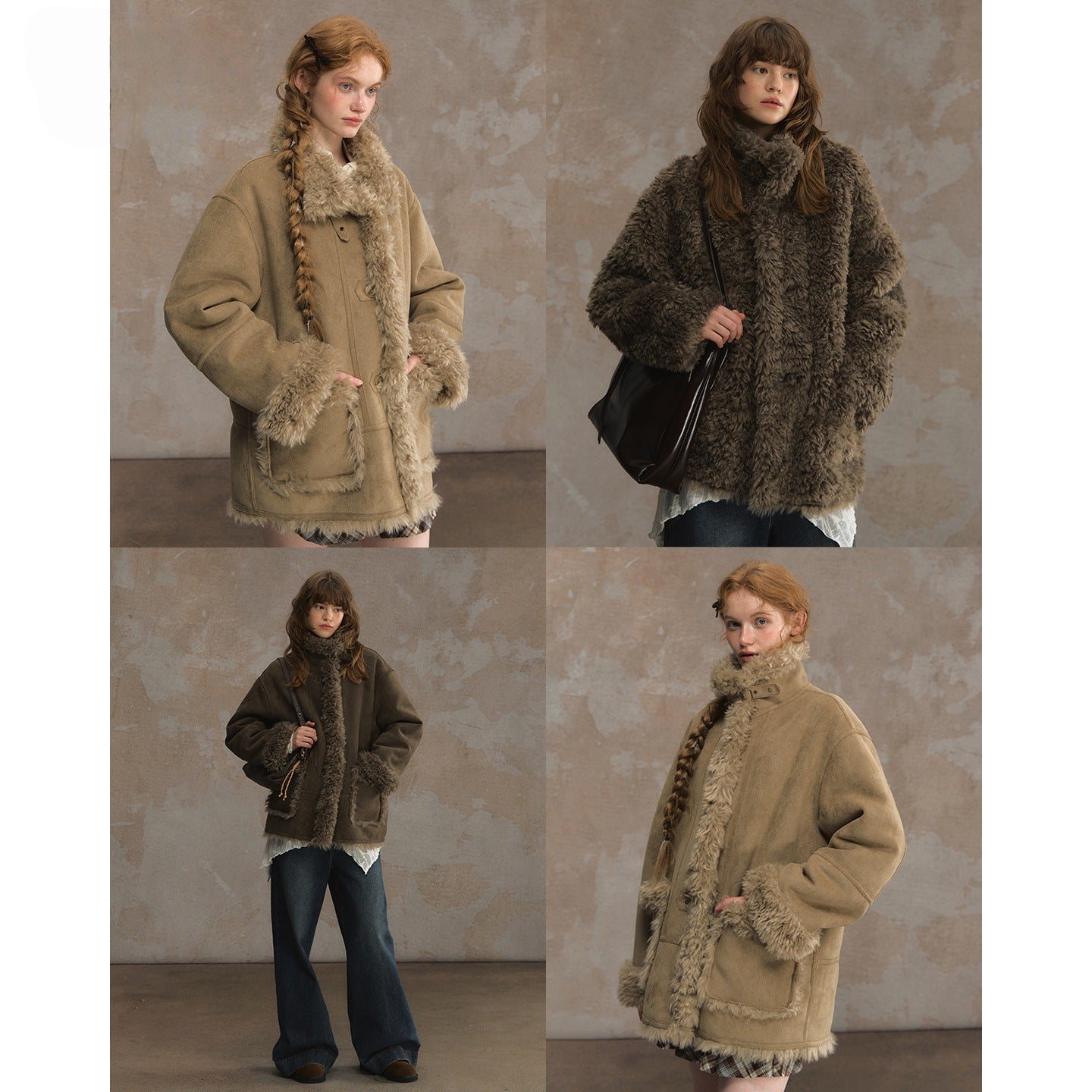 Womens Thickened Lambswool Coat For Autumn And Winter Best YouTube Store